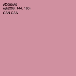 #D090A0 - Can Can Color Image