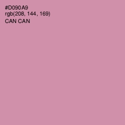 #D090A9 - Can Can Color Image