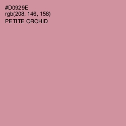 #D0929E - Petite Orchid Color Image