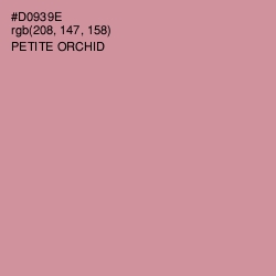 #D0939E - Petite Orchid Color Image