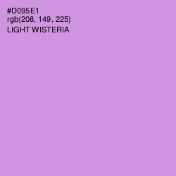 #D095E1 - Light Wisteria Color Image