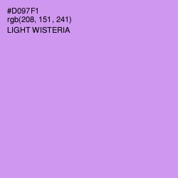 #D097F1 - Light Wisteria Color Image