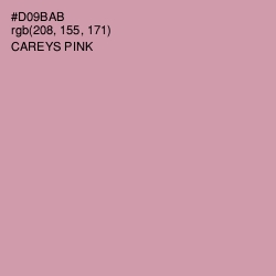 #D09BAB - Careys Pink Color Image