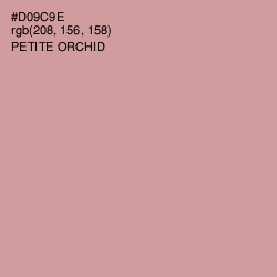 #D09C9E - Petite Orchid Color Image