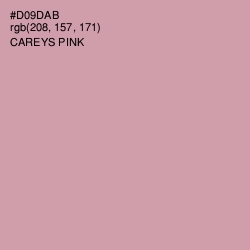 #D09DAB - Careys Pink Color Image