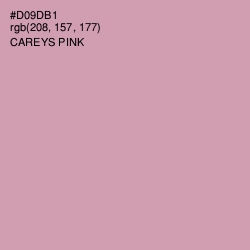 #D09DB1 - Careys Pink Color Image