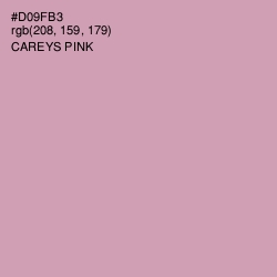 #D09FB3 - Careys Pink Color Image