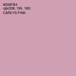 #D09FB4 - Careys Pink Color Image