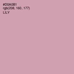 #D0A0B1 - Lily Color Image