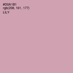 #D0A1B1 - Lily Color Image