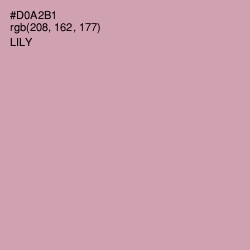 #D0A2B1 - Lily Color Image