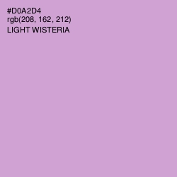 #D0A2D4 - Light Wisteria Color Image