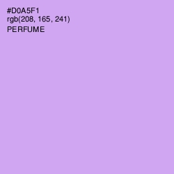 #D0A5F1 - Perfume Color Image