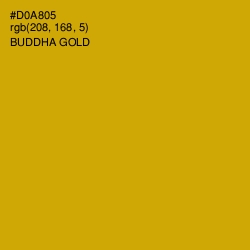 #D0A805 - Buddha Gold Color Image