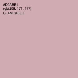 #D0ABB1 - Clam Shell Color Image