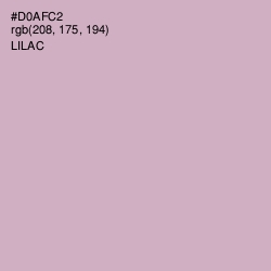 #D0AFC2 - Lilac Color Image