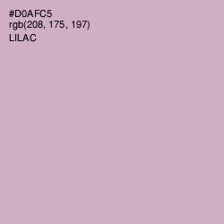 #D0AFC5 - Lilac Color Image