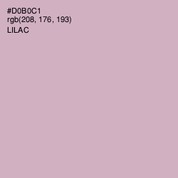 #D0B0C1 - Lilac Color Image