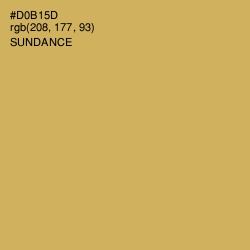 #D0B15D - Sundance Color Image