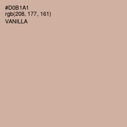 #D0B1A1 - Vanilla Color Image