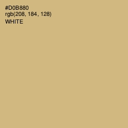 #D0B880 - Tan Color Image