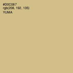 #D0C087 - Yuma Color Image