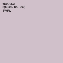 #D0C0CA - Swirl Color Image