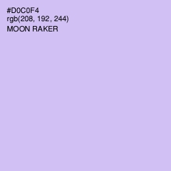 #D0C0F4 - Moon Raker Color Image