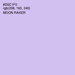 #D0C1F0 - Moon Raker Color Image