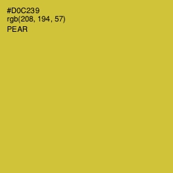 #D0C239 - Pear Color Image