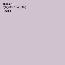 #D0C2CF - Swirl Color Image