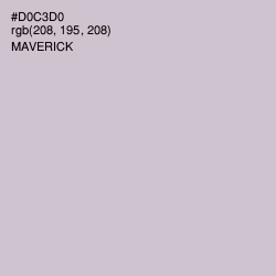 #D0C3D0 - Maverick Color Image