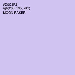 #D0C3F2 - Moon Raker Color Image