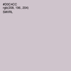 #D0C4CC - Swirl Color Image