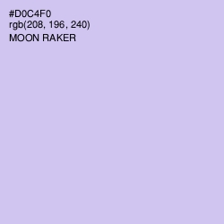 #D0C4F0 - Moon Raker Color Image