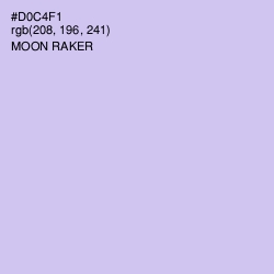 #D0C4F1 - Moon Raker Color Image