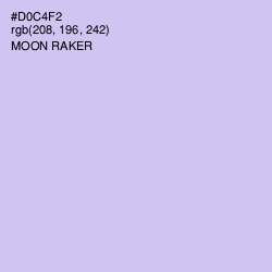 #D0C4F2 - Moon Raker Color Image
