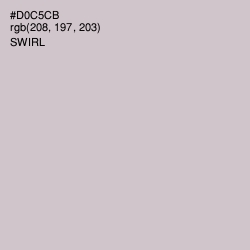 #D0C5CB - Swirl Color Image