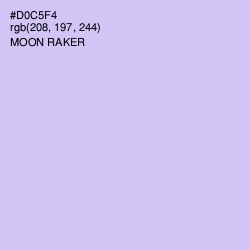 #D0C5F4 - Moon Raker Color Image