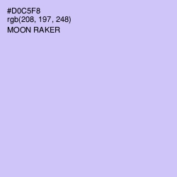 #D0C5F8 - Moon Raker Color Image