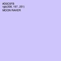 #D0C5FB - Moon Raker Color Image