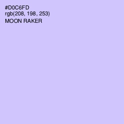 #D0C6FD - Moon Raker Color Image