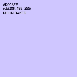 #D0C6FF - Moon Raker Color Image