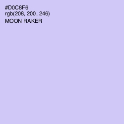 #D0C8F6 - Moon Raker Color Image