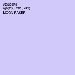 #D0C9F9 - Moon Raker Color Image