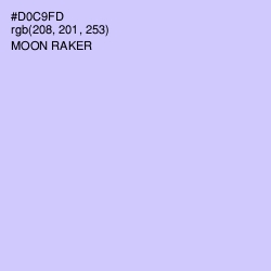 #D0C9FD - Moon Raker Color Image