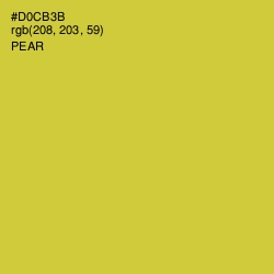 #D0CB3B - Pear Color Image