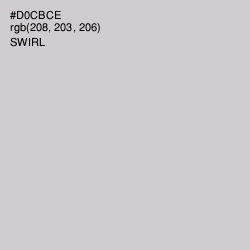 #D0CBCE - Swirl Color Image