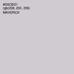 #D0CBD1 - Maverick Color Image