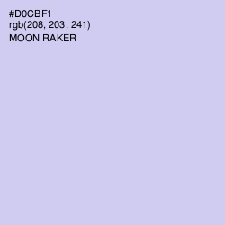 #D0CBF1 - Moon Raker Color Image